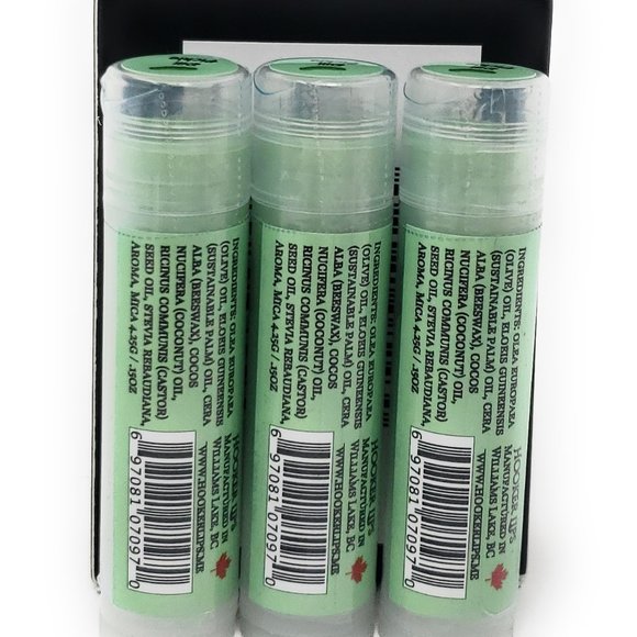 Hooker Lips Luxury Lip Balm Dill Pickle 3 Pack - Picture 2 of 3